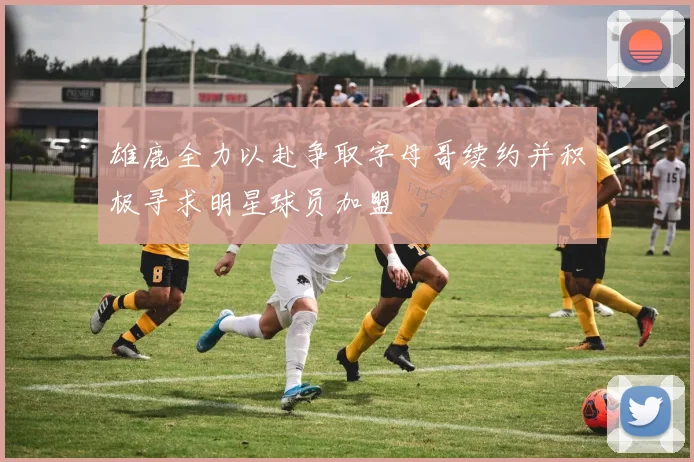 雄鹿全力以赴争取字母哥续约并积极寻求明星球员加盟